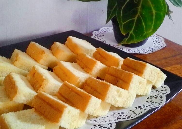 gambar untuk cara membuat Ogura Cheese Cheddar Slices Cotton Cake