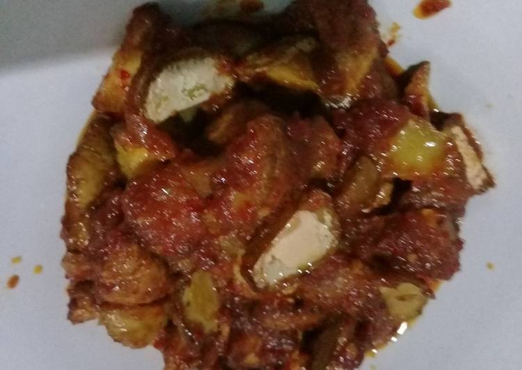 bahan dan cara membuat Jengkol goreng balado