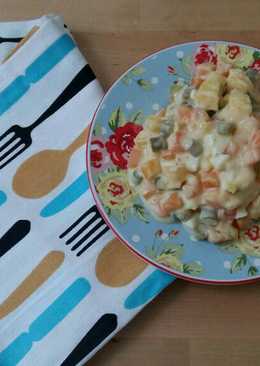 Salad buah sayur - Classic