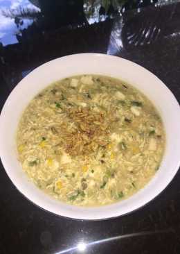 Sup kepiting jagung tofu