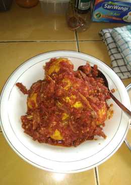 Balado Telur & Teri