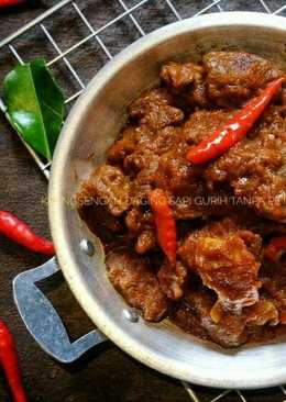 Krengsengan Daging Sapi Gurih Tanpa Petis