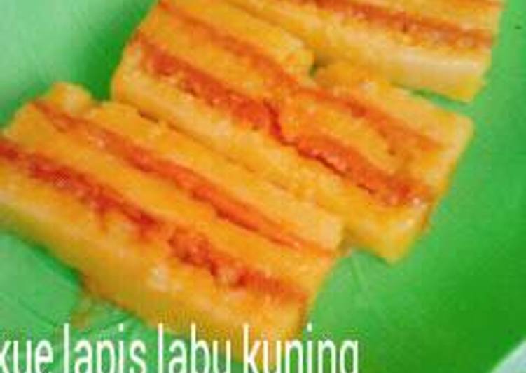 resep Kue lapis labu kuning