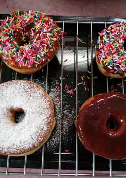 Donut empuk dan simple enak