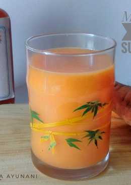 Minuman Wortel Susu Madu