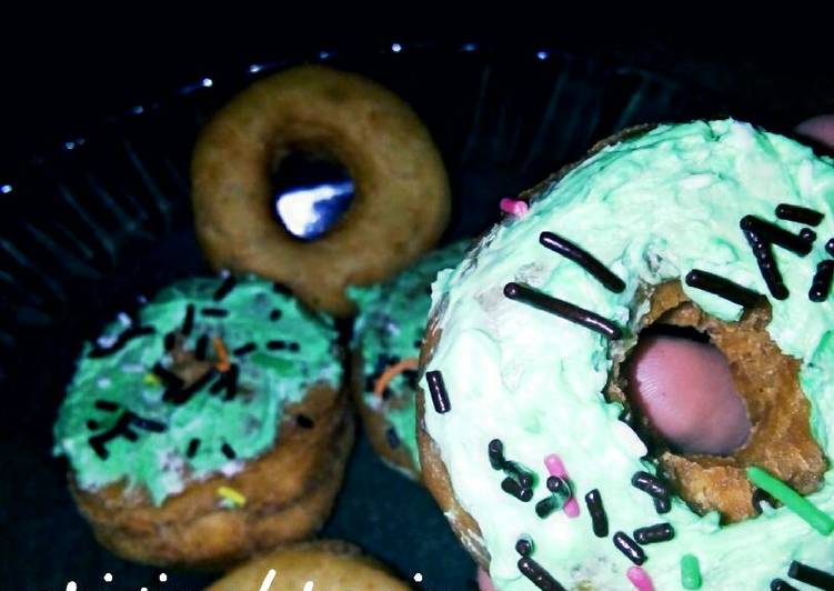 resep lengkap untuk DonBi krenyes (Donat ubi) sederhana, murah, dan mudah