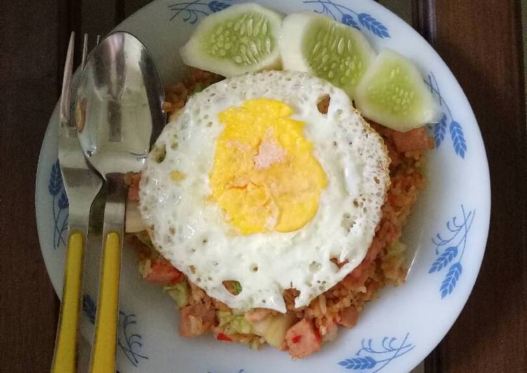 gambar untuk resep makanan Special spicy fried rice????