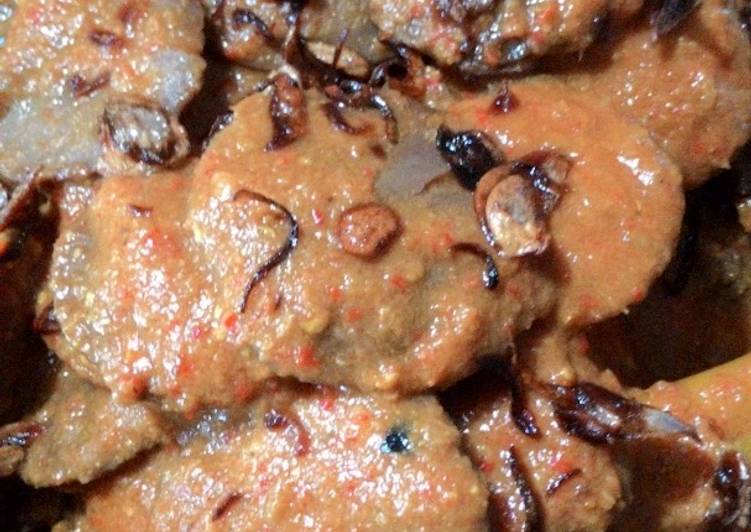 resep lengkap untuk Rendang Jengkol Super Pwedas ??