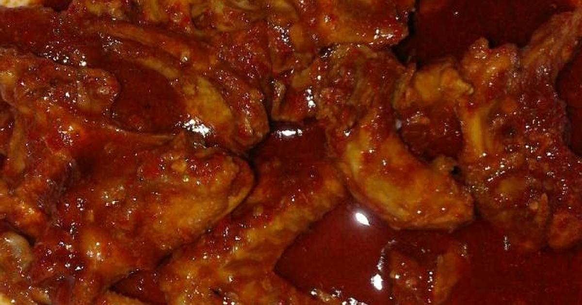 Resep Ayam kecap pedas ala Ernitha