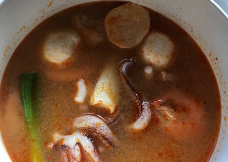 gambar untuk resep makanan Tom yum gong