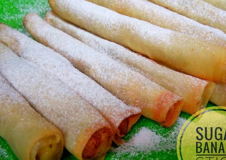 resep Choco banana stick