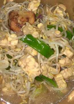 Sayur toge tempe