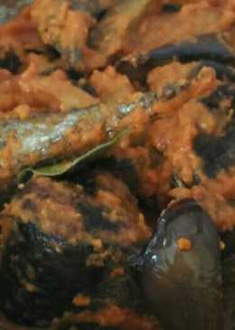 Balado Tongkol,terong dan kentang