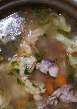 Sop Ayam Kembang Tahu