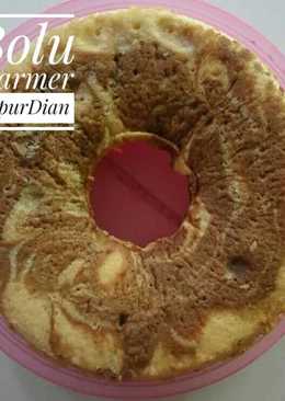 Bolu panggang marmer cake