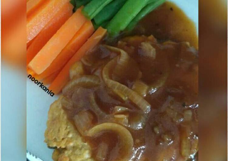 gambar untuk resep makanan Steak Tempe BBQ Sauce