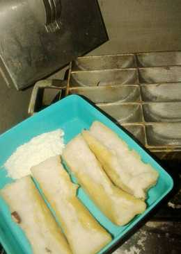 Kue gandos/pancong tanpa santan