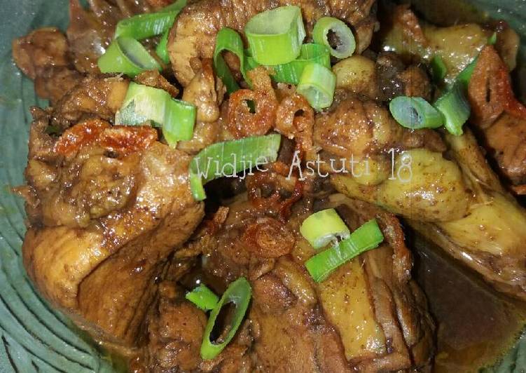 Resep Rawon Ayam - Widjie Astuti