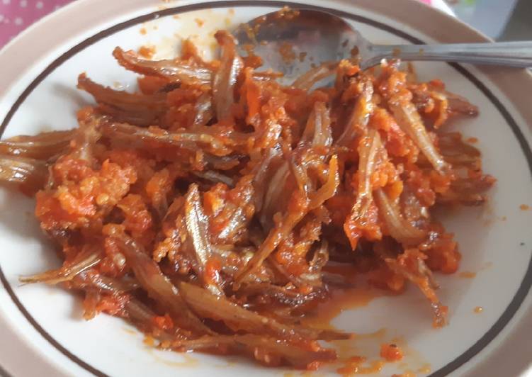 gambar untuk resep Macho ikan asin balado #FestivalResepAsia#Indonesia#IkanMacho#