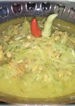 Tumis Labu Siam no Santan