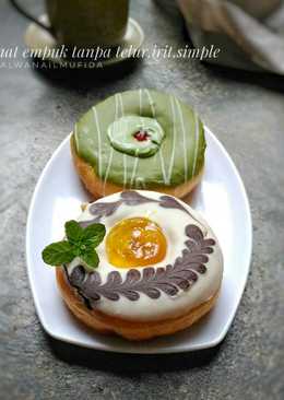 Donat super empuk tanpa telur,irit,simple ~