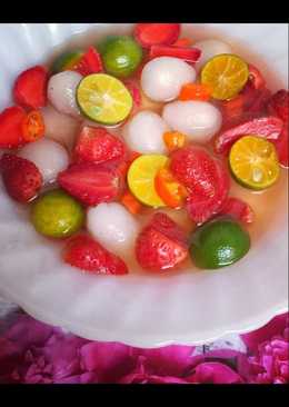 Manisan rambutan strawberry