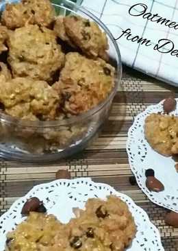 Oatmeal Cookies Kacang Mede, Almond dan Choco Chips ðŸ˜‰