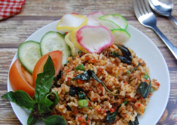  Resep  Nasi  goreng  oncom kemangi oleh Fitri  Sasmaya  Cookpad