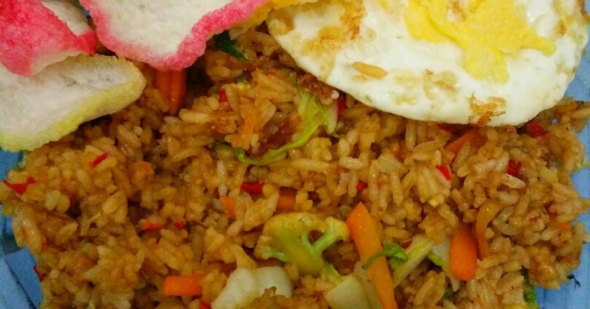 24 resep  nasi  goreng  vegetarian  enak dan sederhana Cookpad