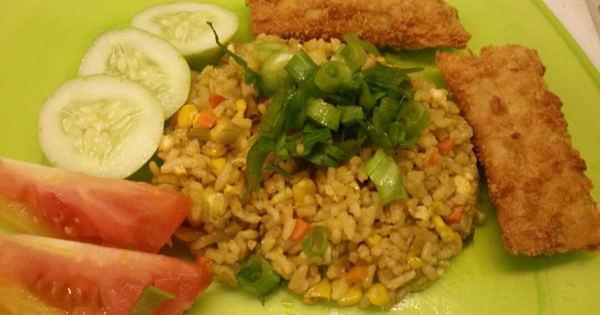 3 078 resep nasi goreng sayur enak  dan sederhana Cookpad