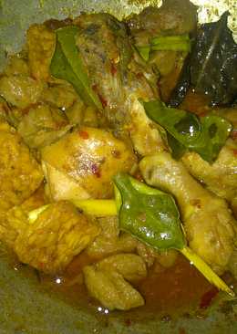 Semur ayam baso tempe