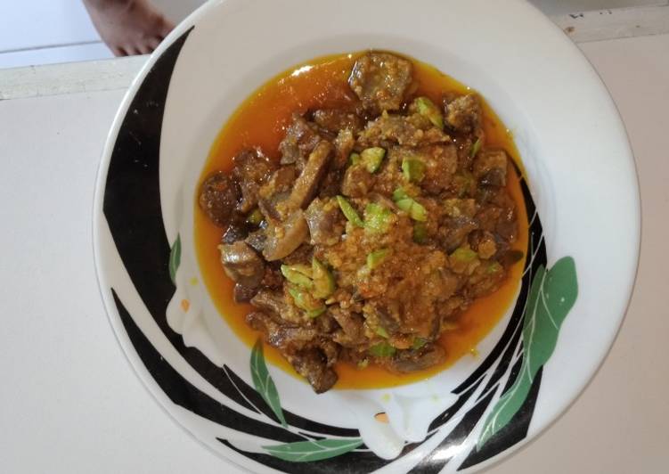 gambar untuk resep makanan Sambel Goreng pete Hati ayam