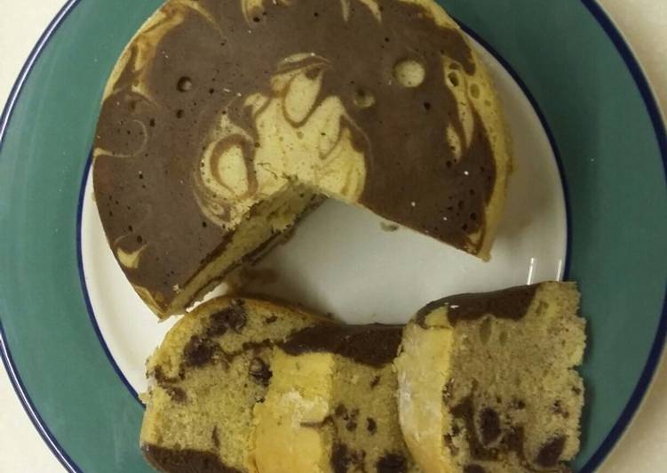 gambar untuk cara membuat Marmer Cake Kurma