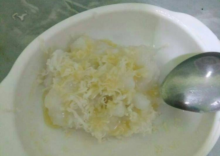 gambar untuk resep Bubur sum sum keju susu