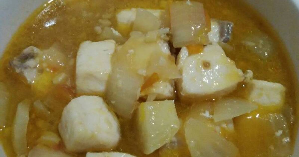 Resep Sup ikan  gindara  bawang bombay oleh maria 