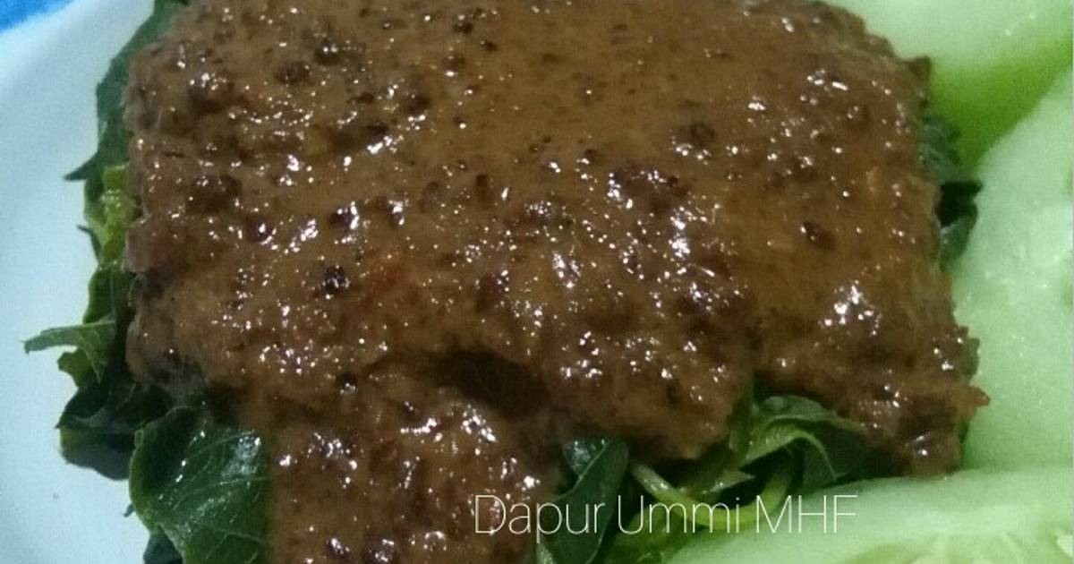 565 resep pecel sayuran bumbu kacang enak dan sederhana 