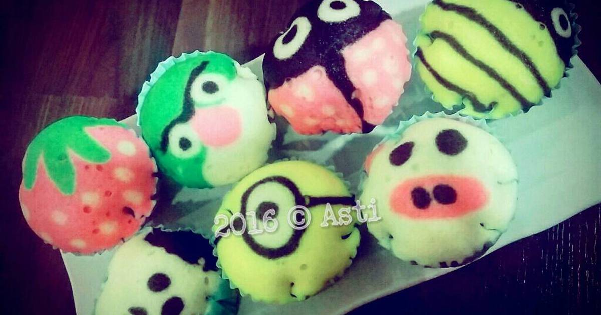 Resep Bolu kukus karakter