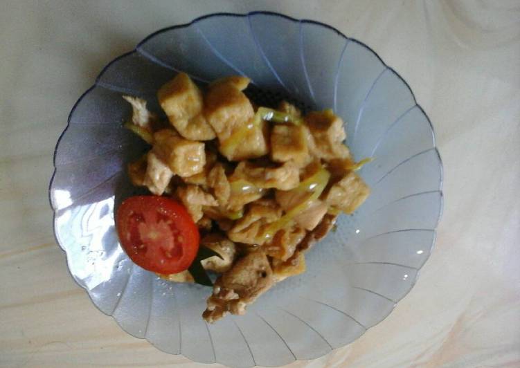 Resep Ayam Tahu Teriyaki