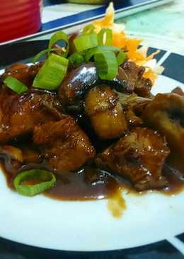 Ayam Kecap Jamur