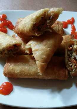 Lumpia daging ala duo sister