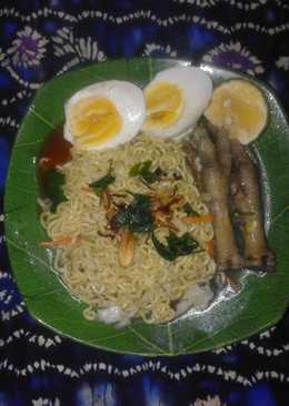 Mie Goreng-Kuah Sop (Mie Bancir) ala Dapur Galuh