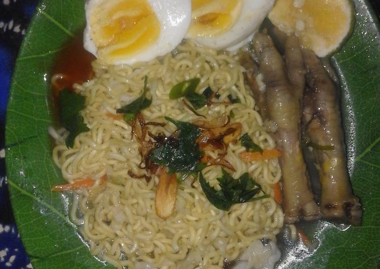 gambar untuk resep makanan Mie Goreng-Kuah Sop (Mie Bancir) ala Dapur Galuh