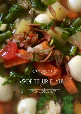 Sop Telur Puyuh