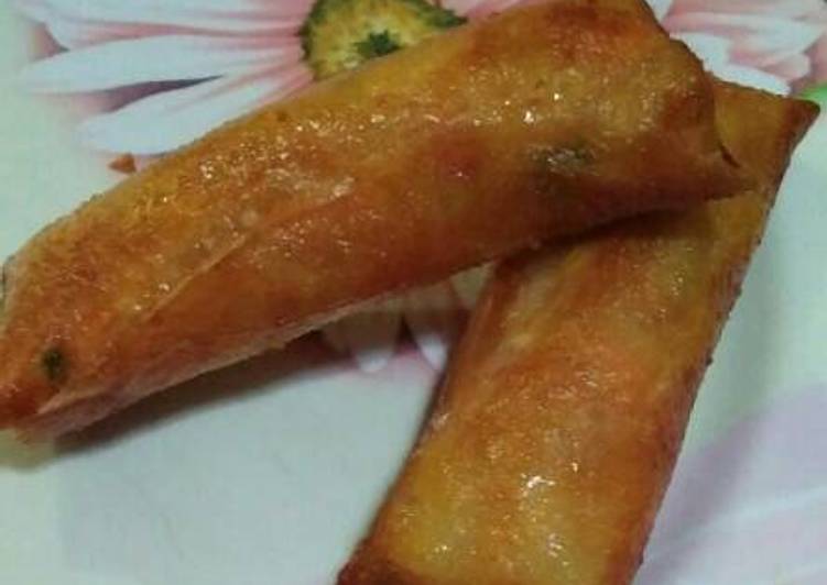 resep masakan Lumpia Kering Isi Sayur