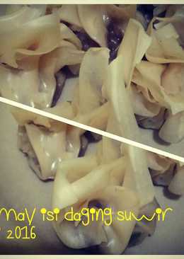 Siomay Pangsit isi Daging Suwir
