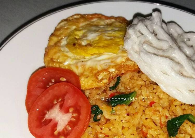 resep masakan Nasi Goreng Pedas Bumbu Uleg