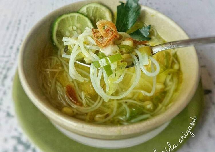 Resep Soto Lamongan Oleh farida athifah ariyani