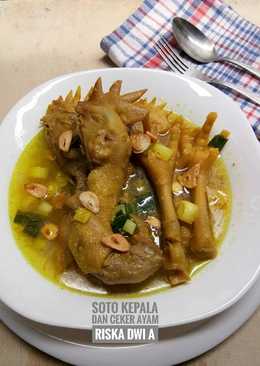 Soto Kepala dan Ceker Ayam