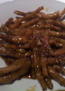 Ceker mentega asam manis