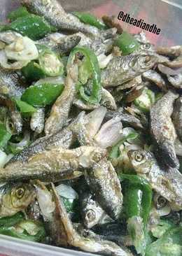 Ikan Bilih Cabai Hijau